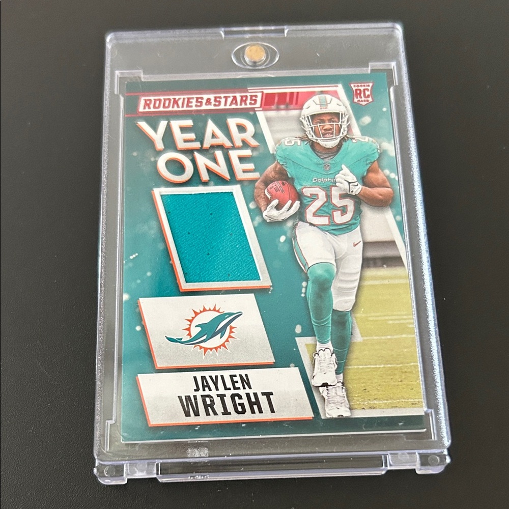 2024 Panini Rookies & Stars - Year 1 Relics Jaylen Wright #YO-JWT (MEM, RC)